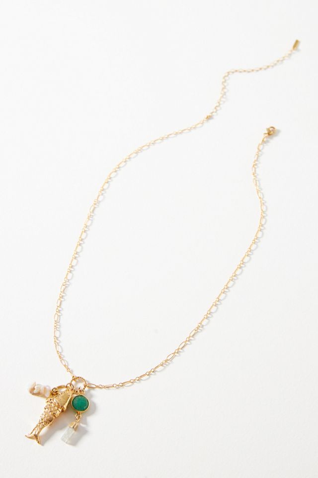 Chan Luu Lucky Fish Charm Pendant Necklace #2