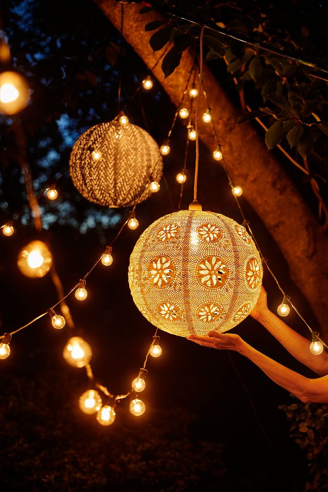 Solar Powered Fairy Light Lantern