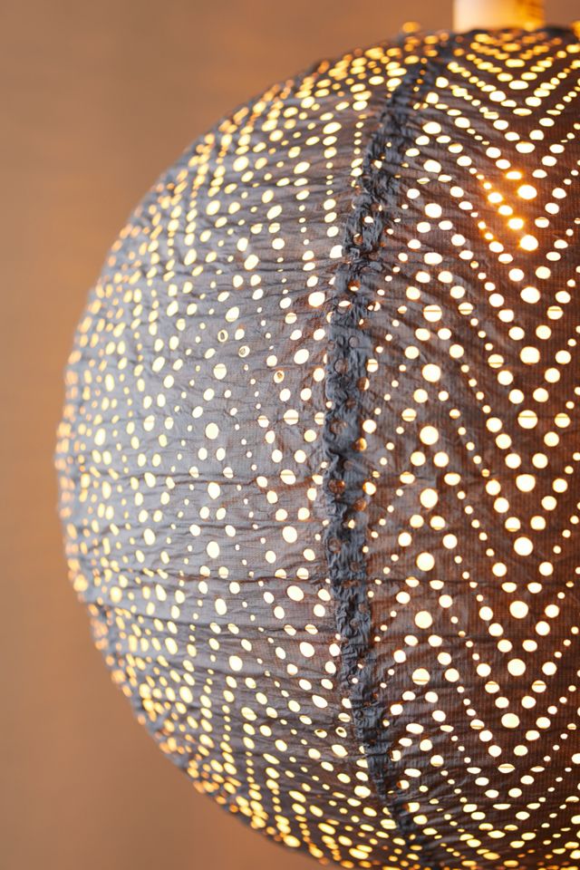Geo Lace Solar Lantern, Extra Large #1
