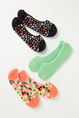 Diamond No-Show Sock Set