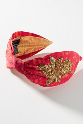 NamJosh Dori Appliqué Headband Noor Headband – Namjosh main image 3