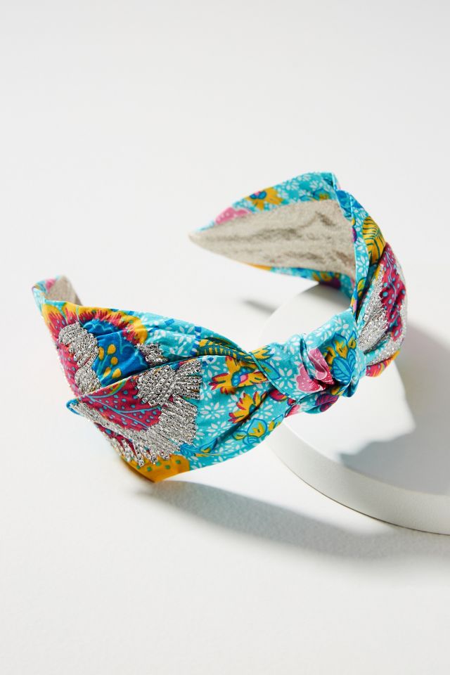 Anthropologie Namjosh Embellished hot Headband