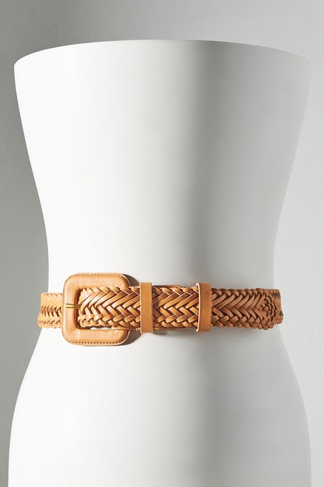 Loeffler Randall Braided Leather Belt | Anthropologie