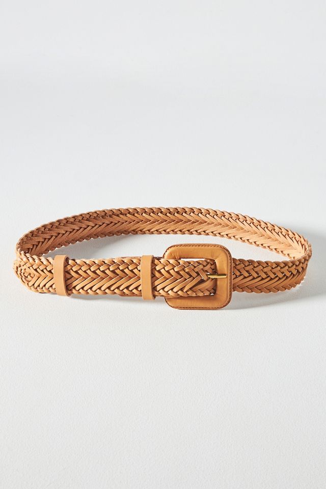 Loeffler Randall Braided Leather Belt | Anthropologie display picture 1