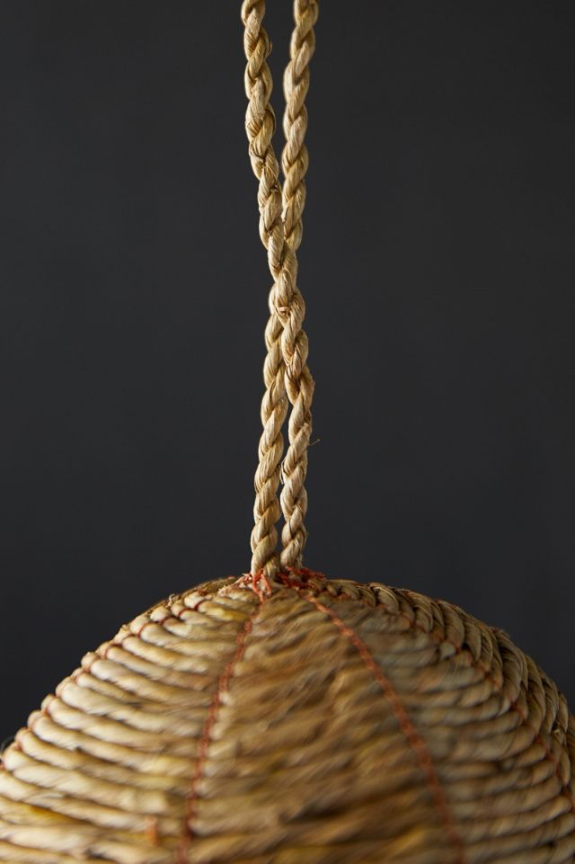 Recycled Sari + Seagrass Bird Nest, Round #3