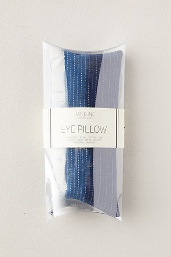 Lavender Eye Pillow, Indigo Stripe