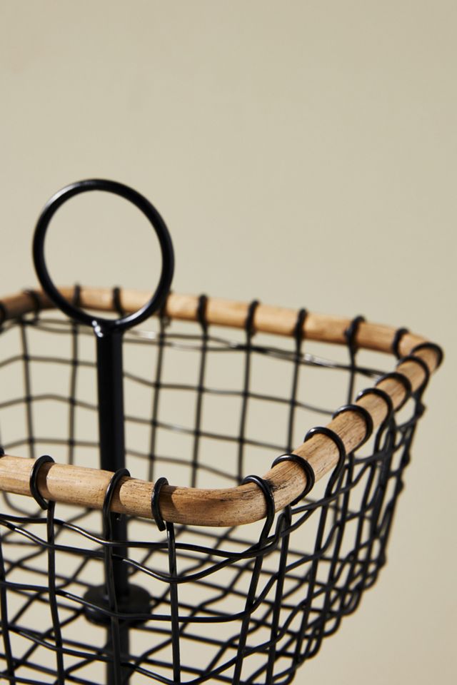 Wire Tiered Fruit Basket #1