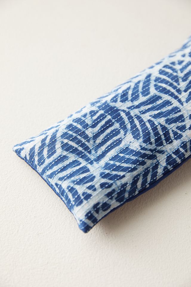 Lavender Eye Pillow, Indigo Palms #1