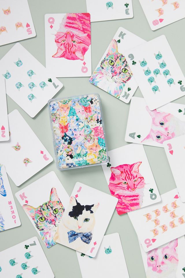 Megan Carn Cat Playing Cards