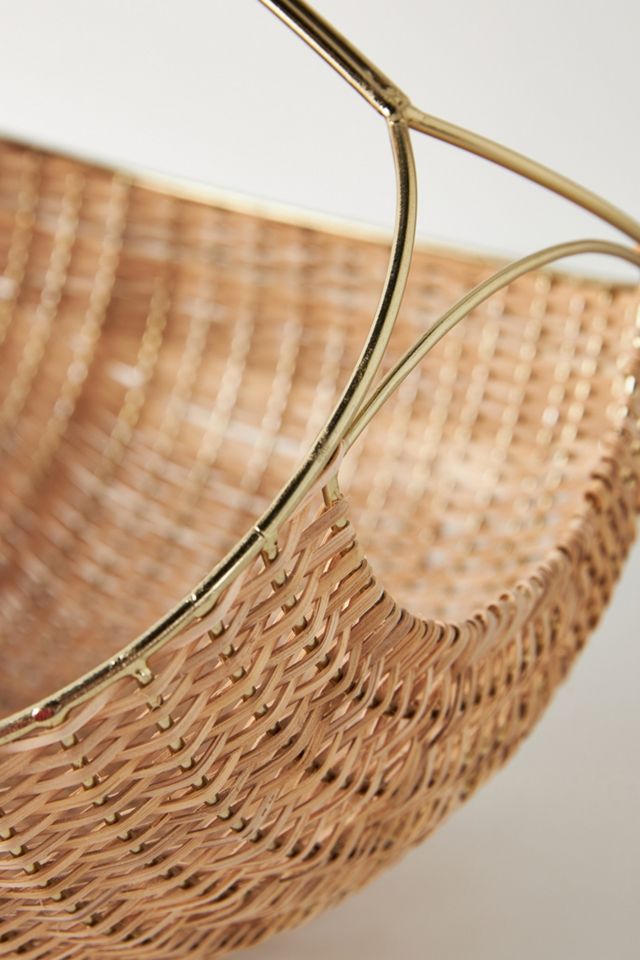 Rattan Rocking Basket #2