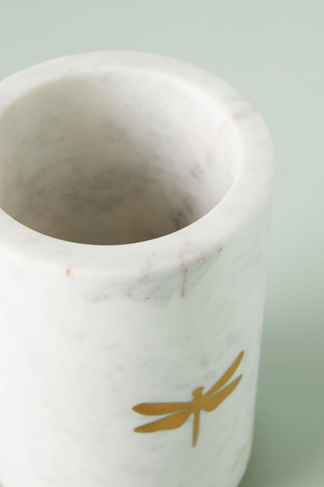 Dragonfly Marble Wine Bottle Holder #2