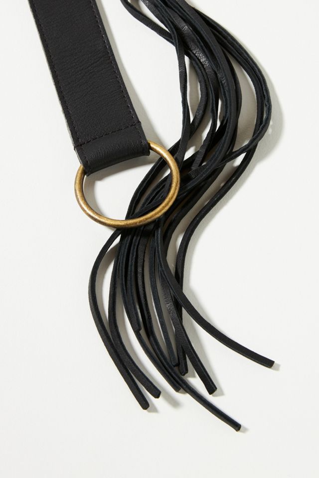 Leather Fringe Belt #1