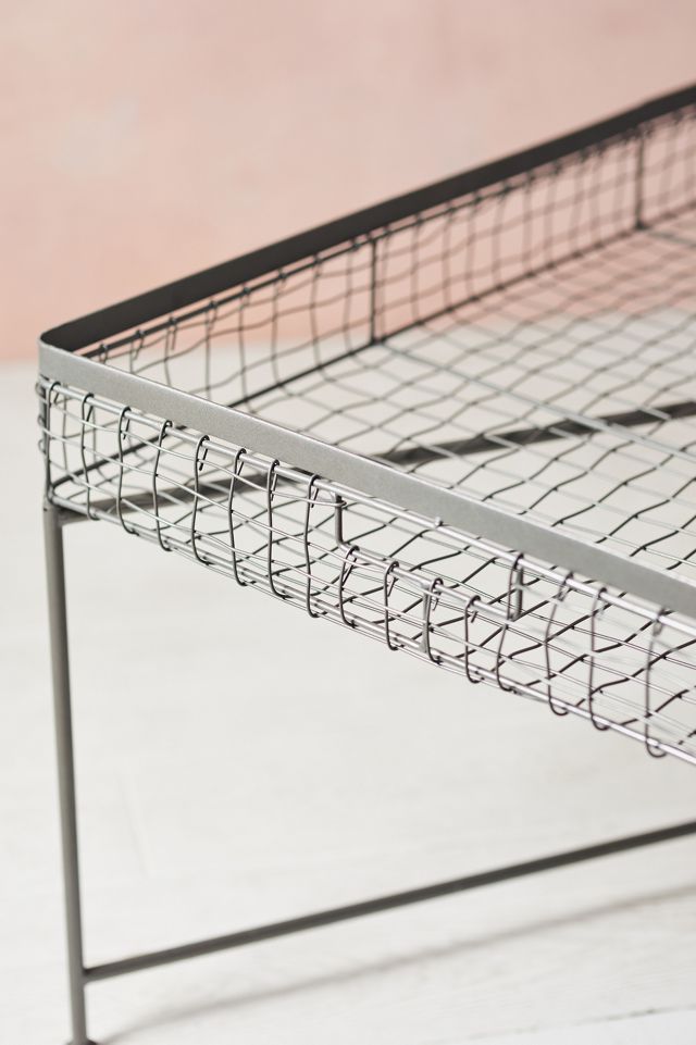 Wire Basket Coffee Table #2
