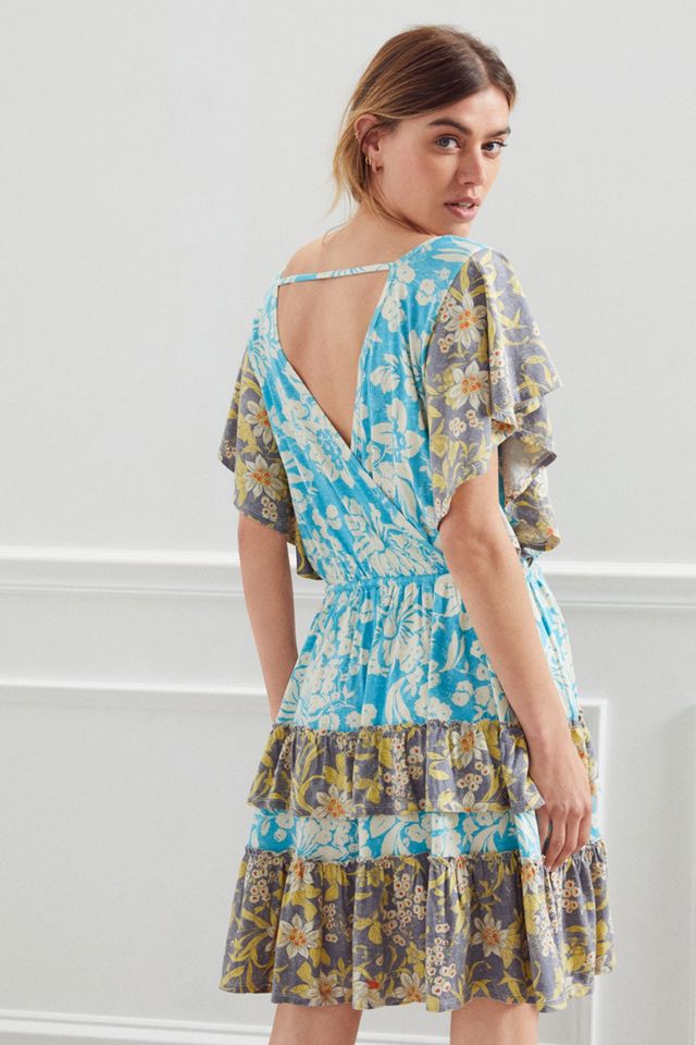 Daily Practice by Anthropologie Tiered Ruffle Mini Dress #5