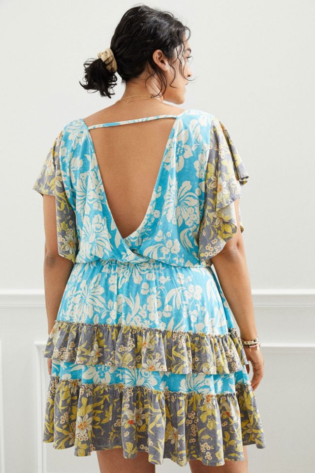 Daily Practice by Anthropologie Tiered Ruffle Mini Dress #8