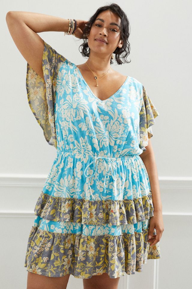 Daily Practice by Anthropologie Tiered Ruffle Mini Dress #9