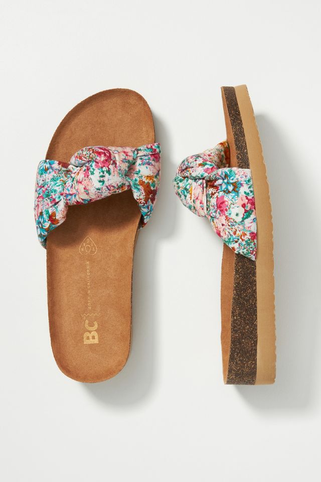 BC Footwear Reunion Knot Slide Sandals Anthropologie