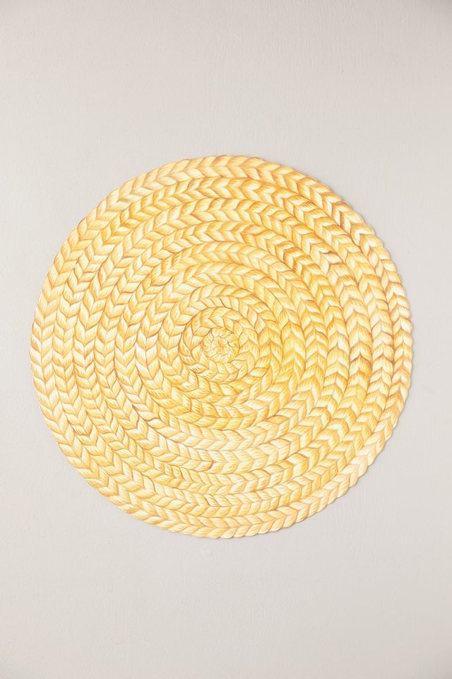 Paper Faux Jute Placemats, Set of 12 #1