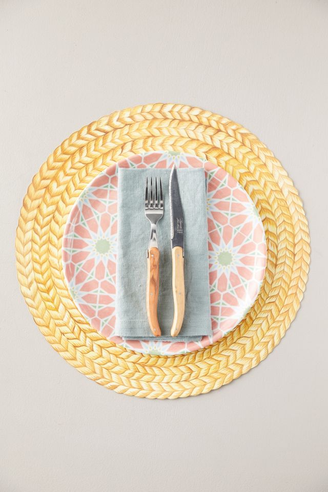 Paper Faux Jute Placemats, Set of 12 #2