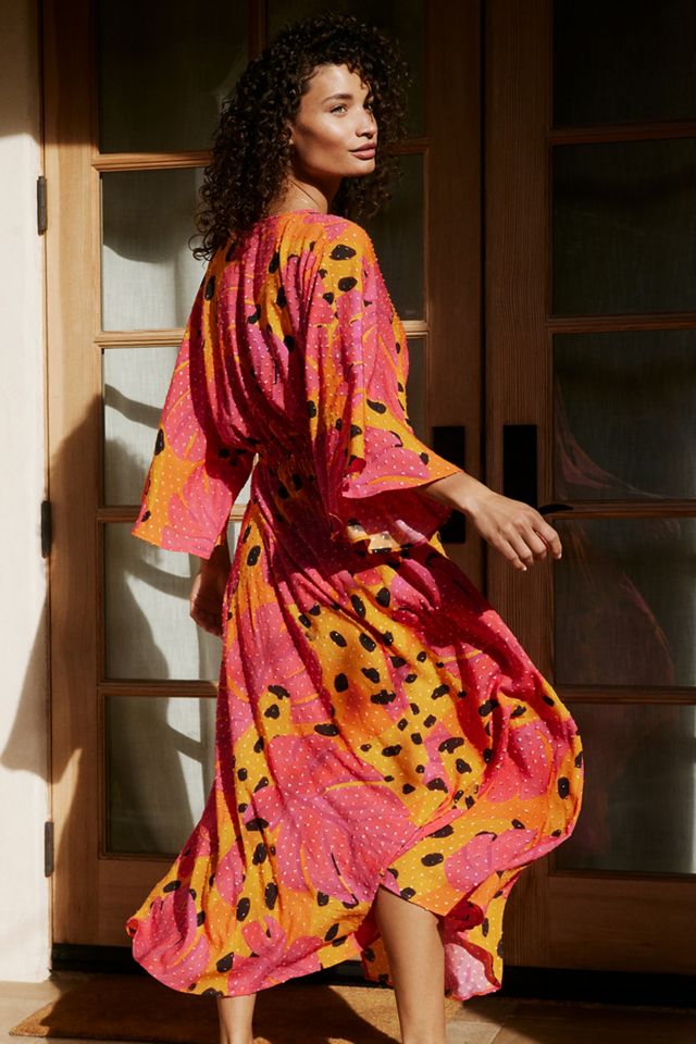 Farm Rio Bananas Cover-Up Maxi Dress | Anthropologie