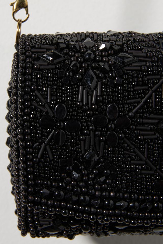 Tonal Beaded Crossbody Bag #2