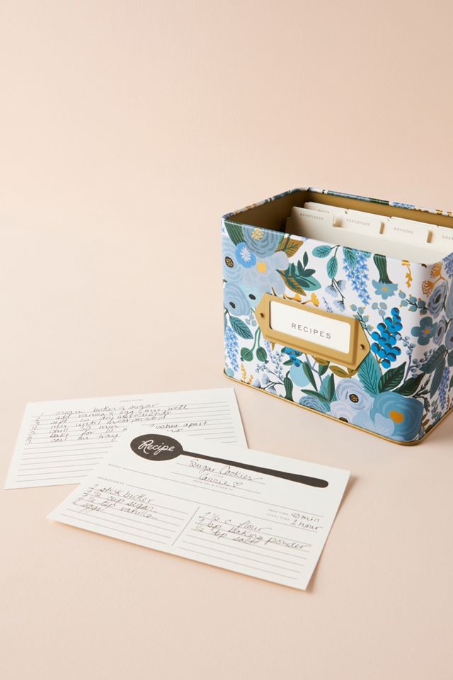 Rifle Paper Co. Garden Party Recipe Box #1