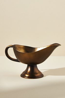 Bronzed Gravy Boat