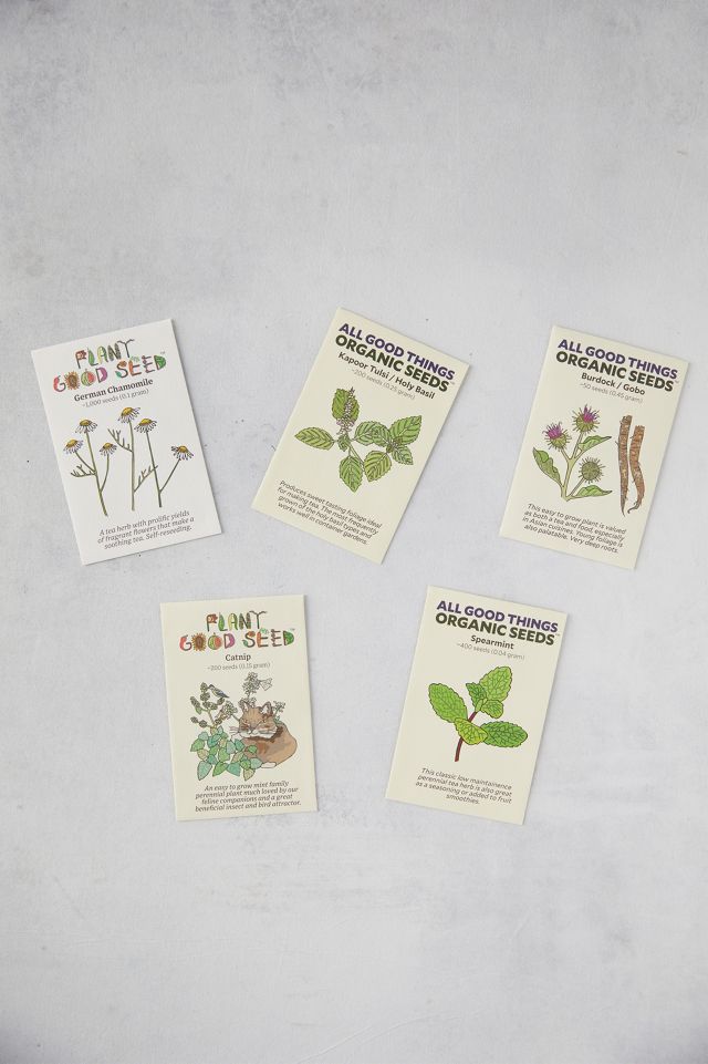 Herbal Tea Seeds, 5 Packets Anthropologie