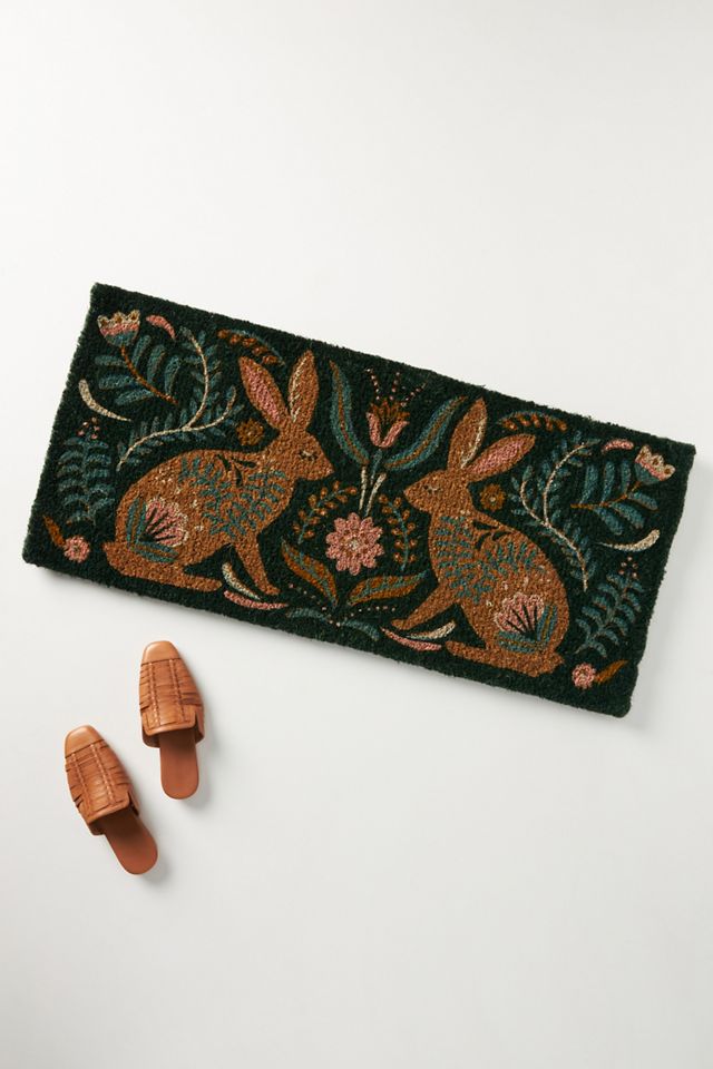 Hare & There Doormat #2