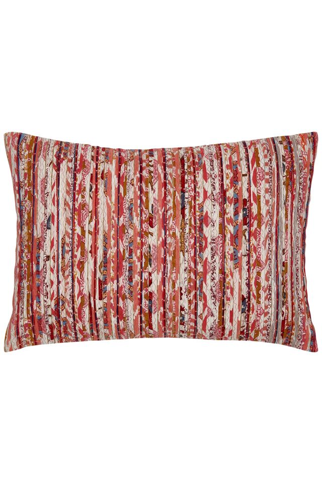 John Robshaw Manduka Lotus Recycled Pillow Cover