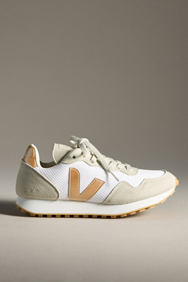 Veja Sdu Recycled Runner Sneakers In Gold