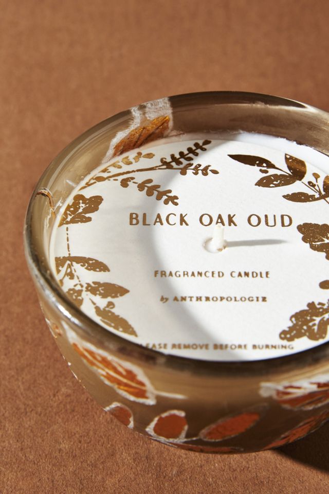 Foliage Glass Candle #2