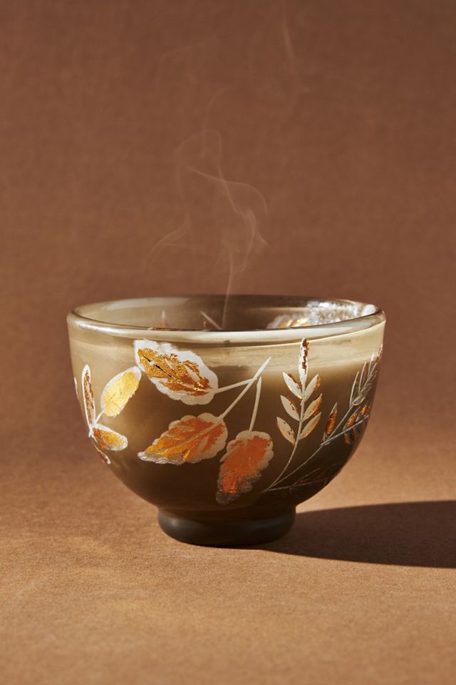 Foliage Glass Candle #1