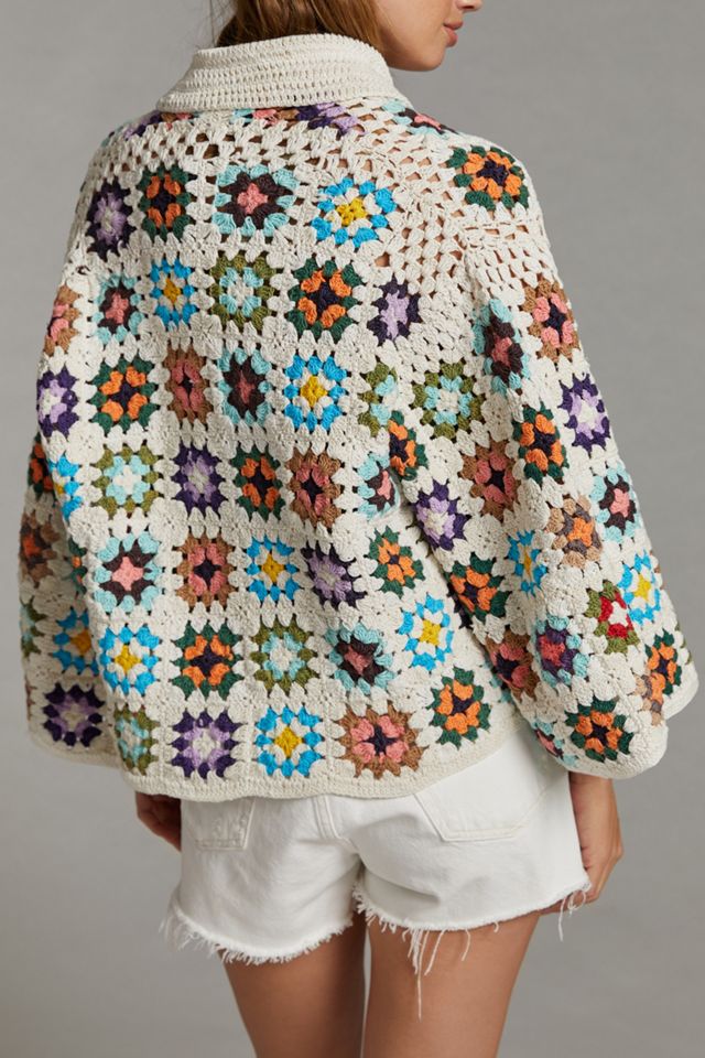 Square Crochet Cardigan #1