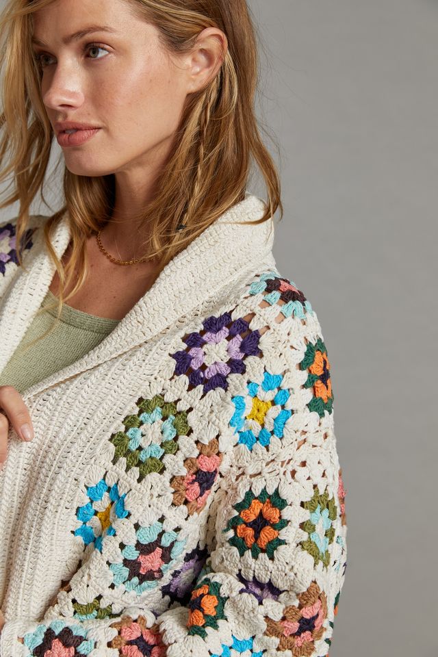 Dolce and gabbana granny square jacket hotsell