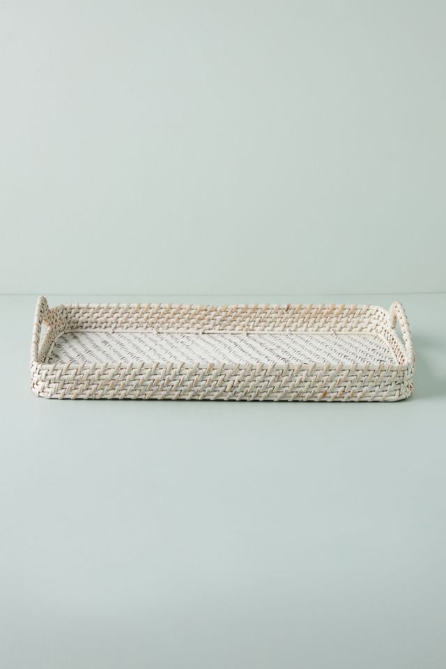 Handwoven Elonne Decorative Tray #1