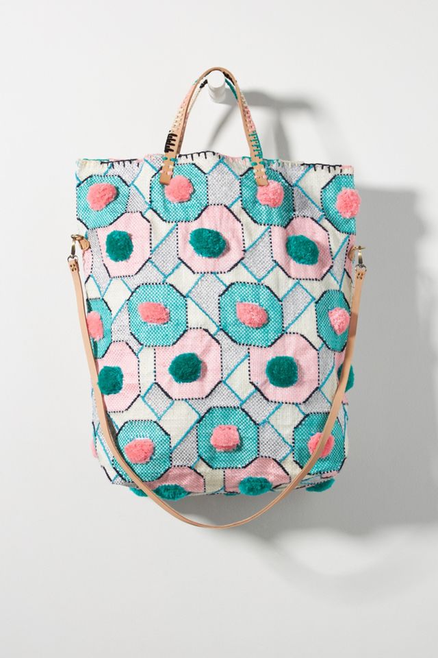 En Shalla Pom Tote Bag | Anthropologie