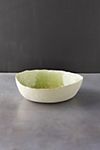 Source and Tradition Chartreuse Crackle Porcelain Bowl #1