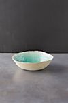 Source and Tradition Teal Crackle Porcelain Bowl #1