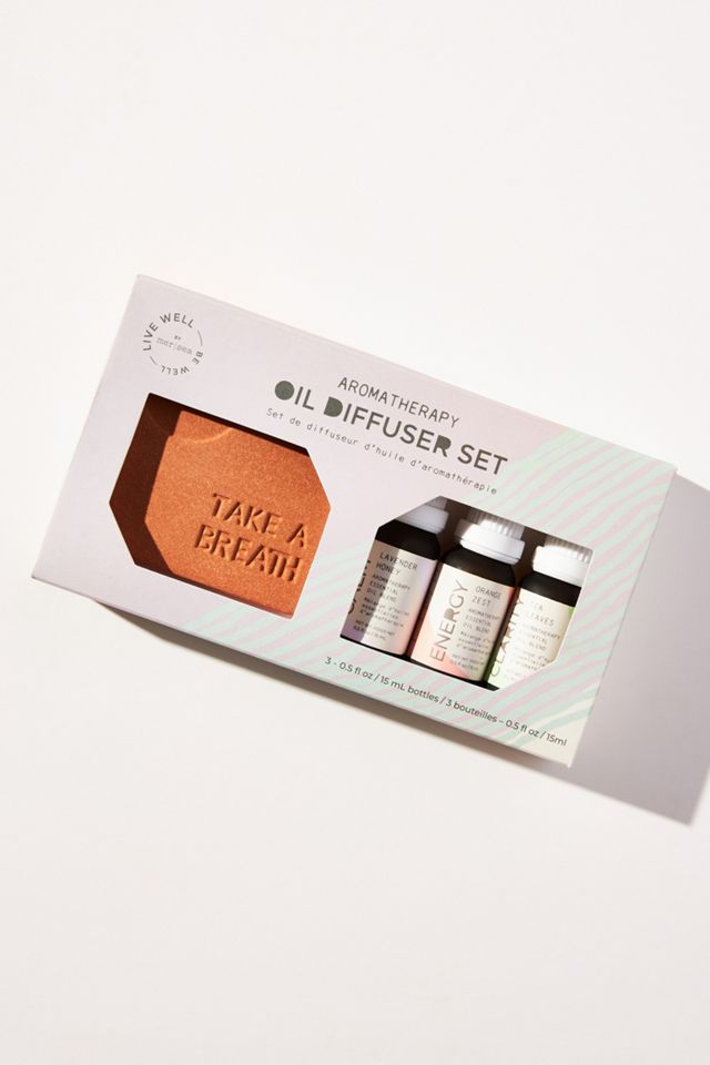 Mer-Sea & Co. Live Well, Be Well Aromatherapy Oil Diffuser Set #1