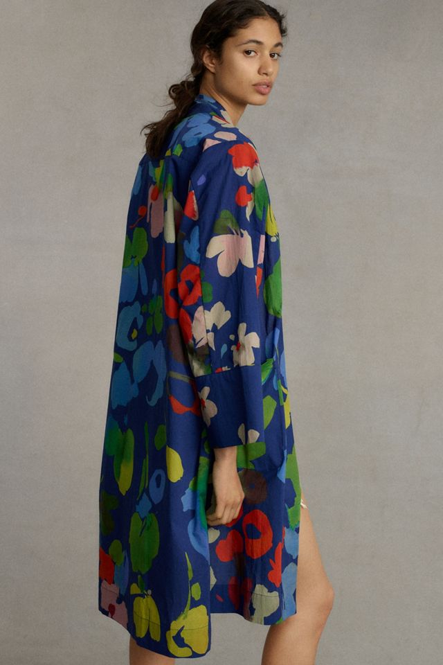 WHIT TWO Breezy Floral Robe #2