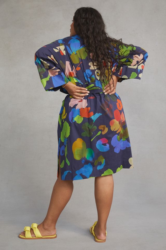 WHIT TWO Breezy Floral Robe #5