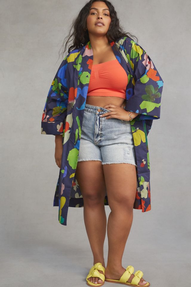 WHIT TWO Breezy Floral Robe #6