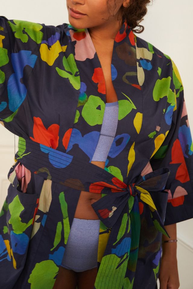 WHIT TWO Breezy Floral Robe #8