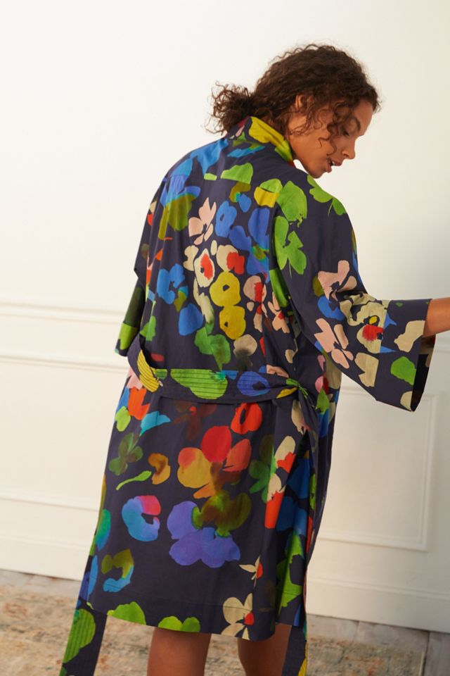 WHIT TWO Breezy Floral Robe #9