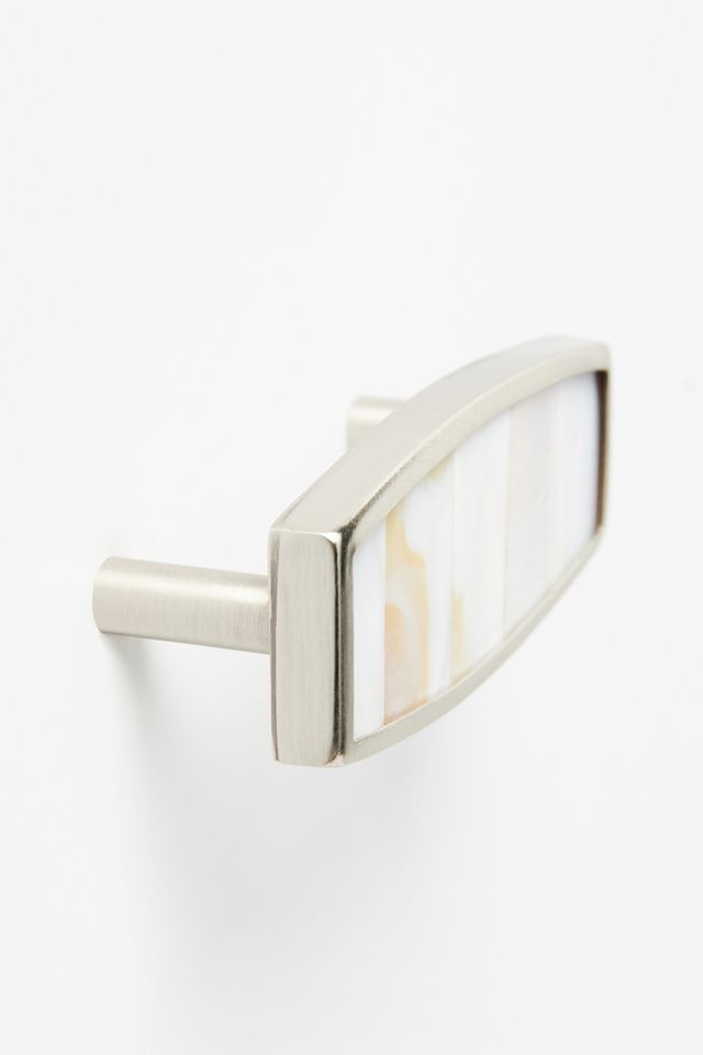 Mother-of-Pearl Brass Handle #1