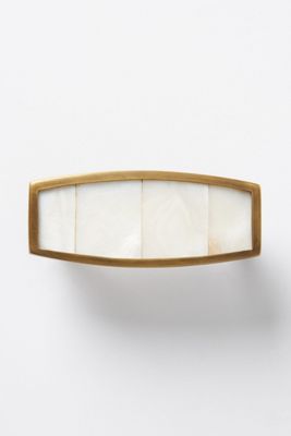 Mother-of-Pearl Brass Handle
