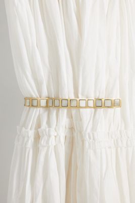 Attache Connie avec incrustation en os