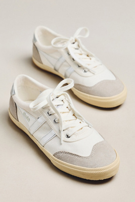 Gola Badminton Sneakers In Silver