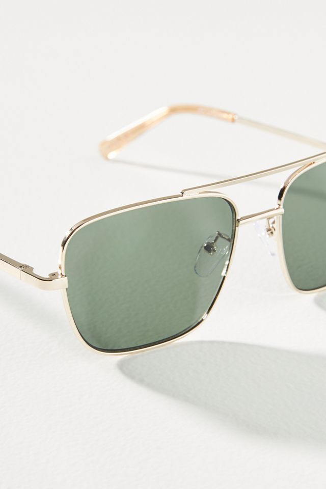 Le Specs Hercules Square Sunglasses | Anthropologie